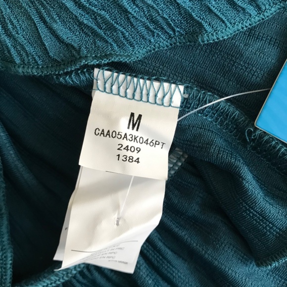 Cupshe Women’s Teal Ruffle Hem Ruched Body Con Long Sleeve Summer Dress US M - Picture 7 of 9